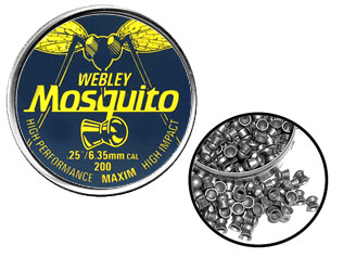 Webley Mosquito Domed Pellets
