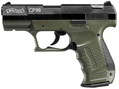 Walther CP99 CO2 Gun, Green