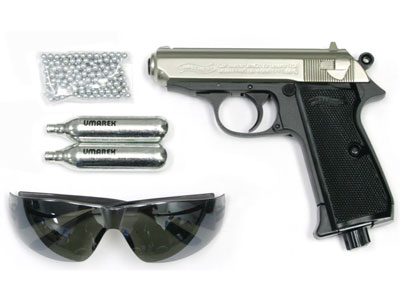 Walther PPK/S Silver Combo