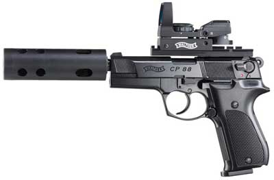 Walther CP88 Tactical, 4 inch barrel
