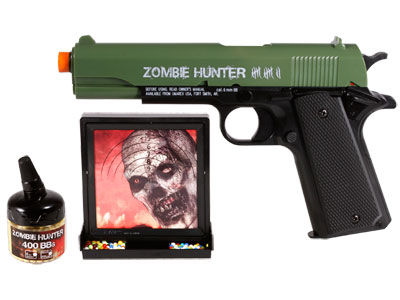zombie hunter toy gun