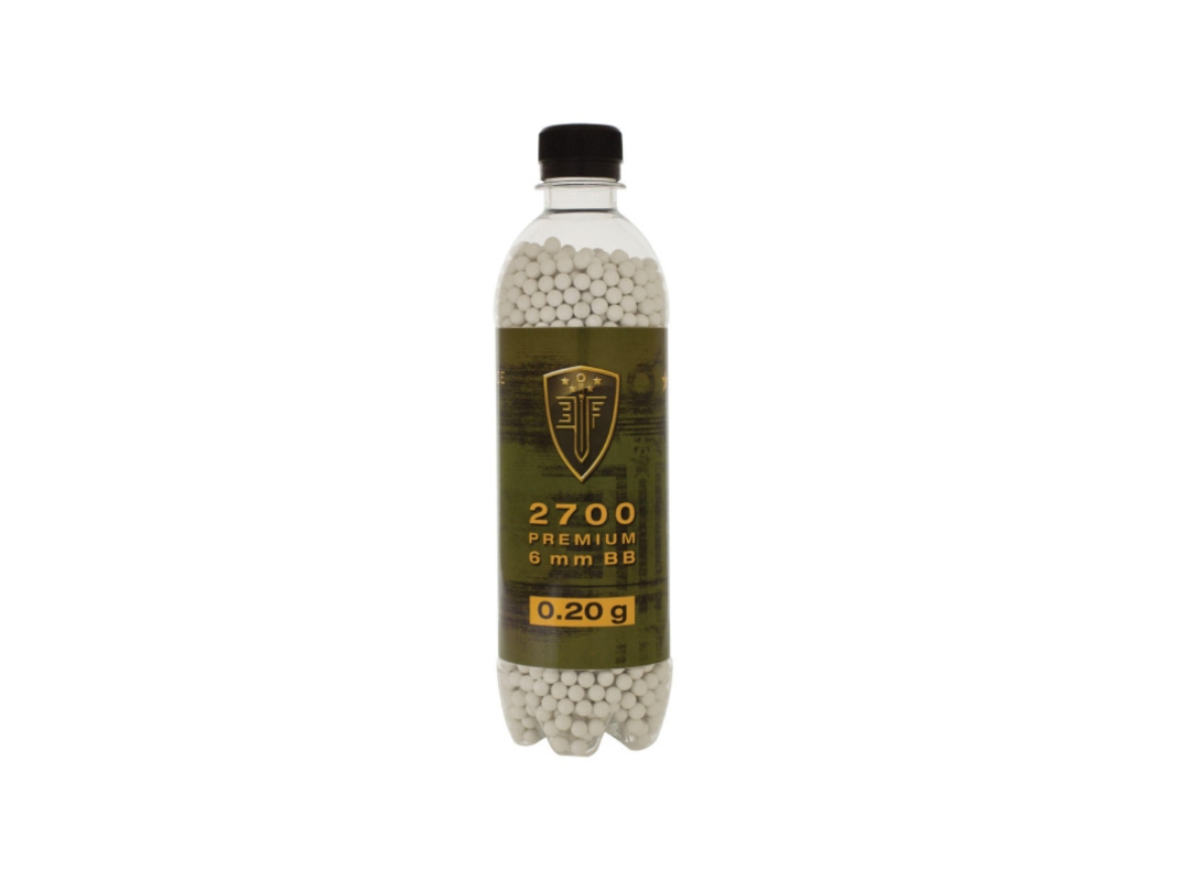 Elite Force Premium BBs, 0.20g, 2700 rounds, 6mm 6mm