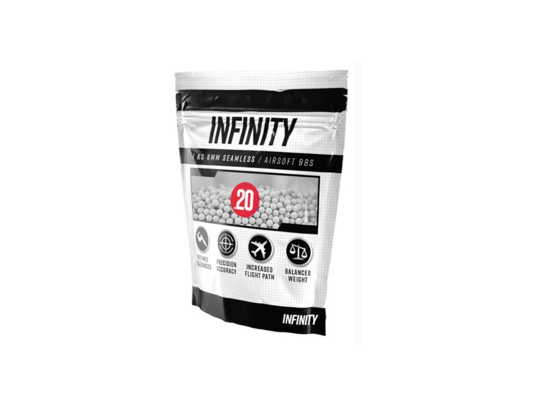 Valken Infinity 6mm Airsoft BBs, 5000 Count 6mm