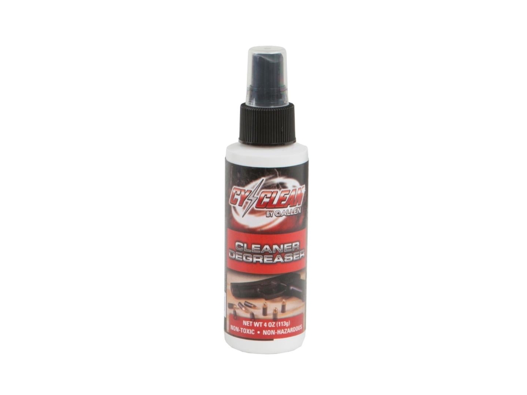 Allen Cy-Clean Gun Cleaner & Degreaser, 4 Oz., White