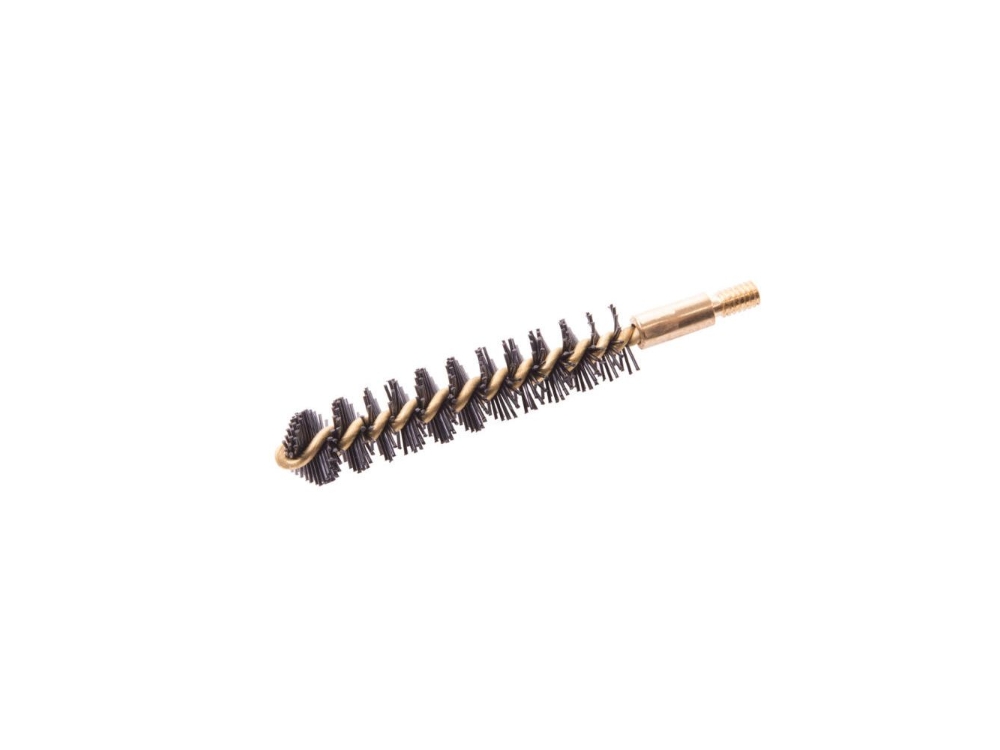 Breakthrough Nylon Bristle Bore Brush, 357, .38 Caliber & 9mm, Brass