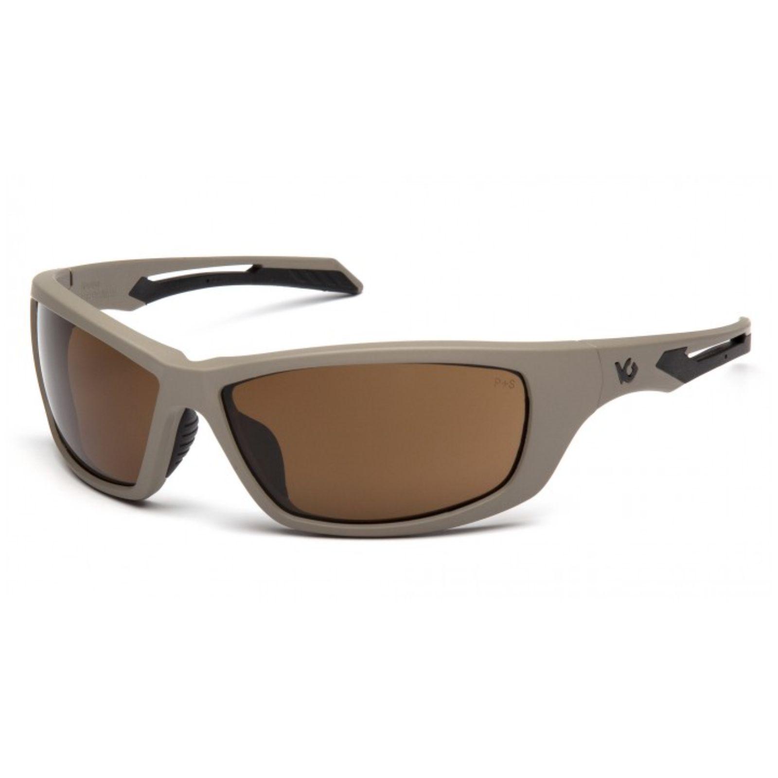 Pyramex  Safety Howitzer Tan Frame Bronze Anti-Fog Lens