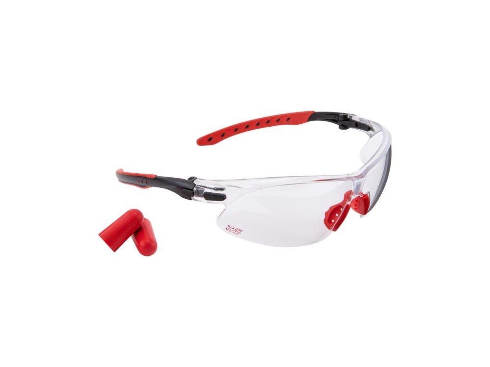 Allen Safety Shooting Glasses & Foam Earplugs Combo