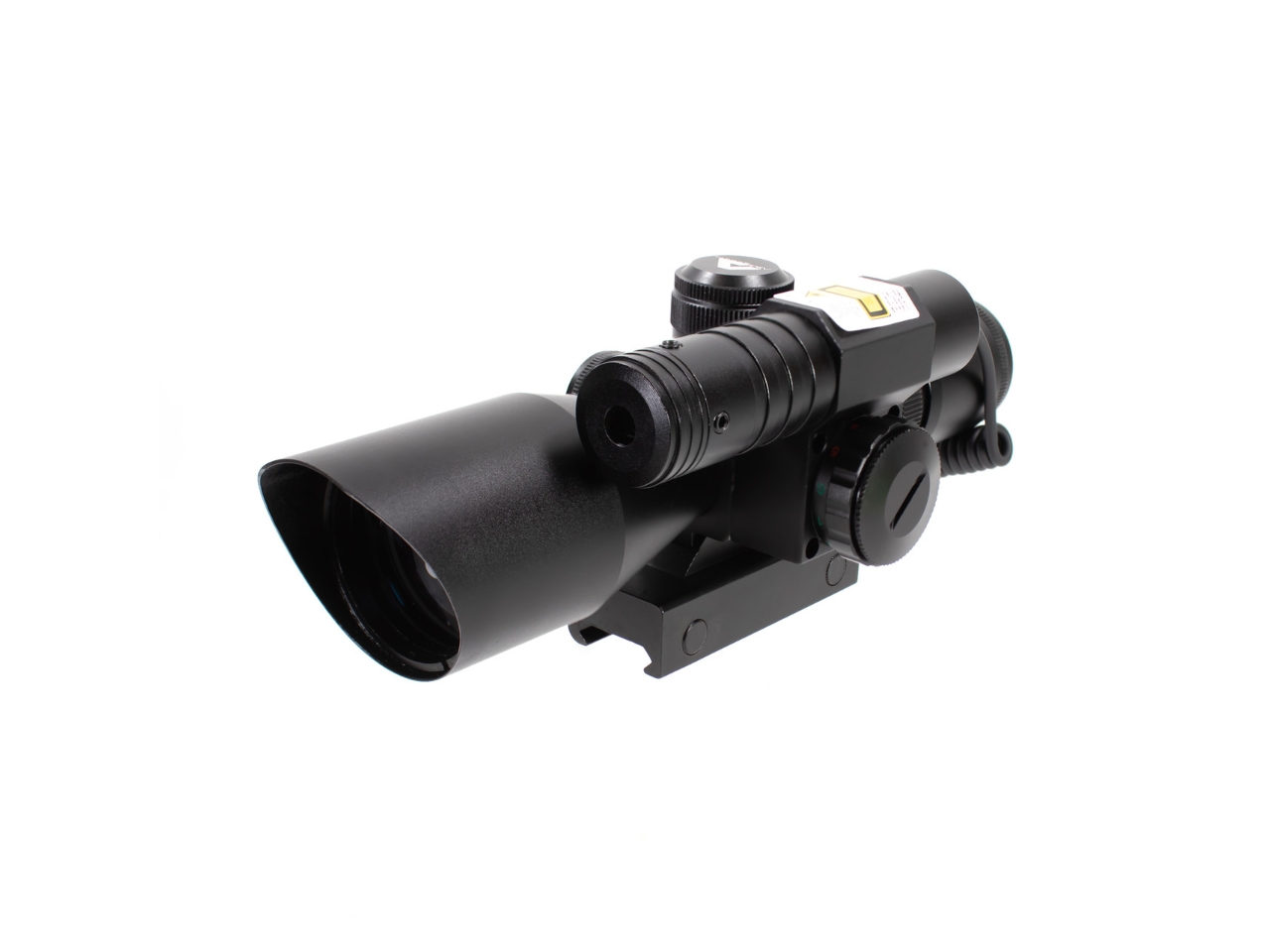 AIM 2.5-10x40 Dual Ill. Scope w/green Laser & Mil-dot