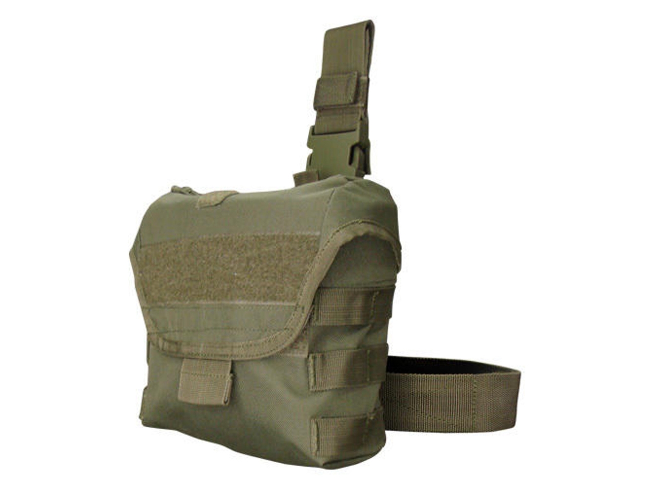 Condor MOLLE Drop Leg Dump Pouch, OD Green | Pyramyd AIR