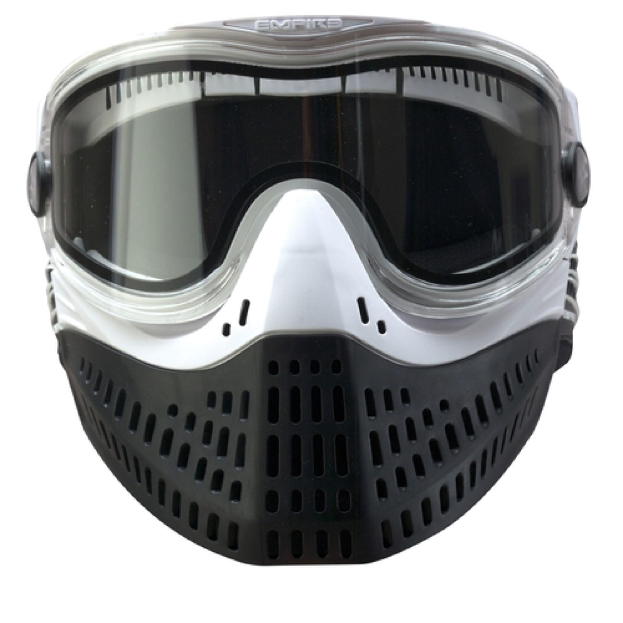 Empire e-Flex Paintball Mask White Thermal Lens