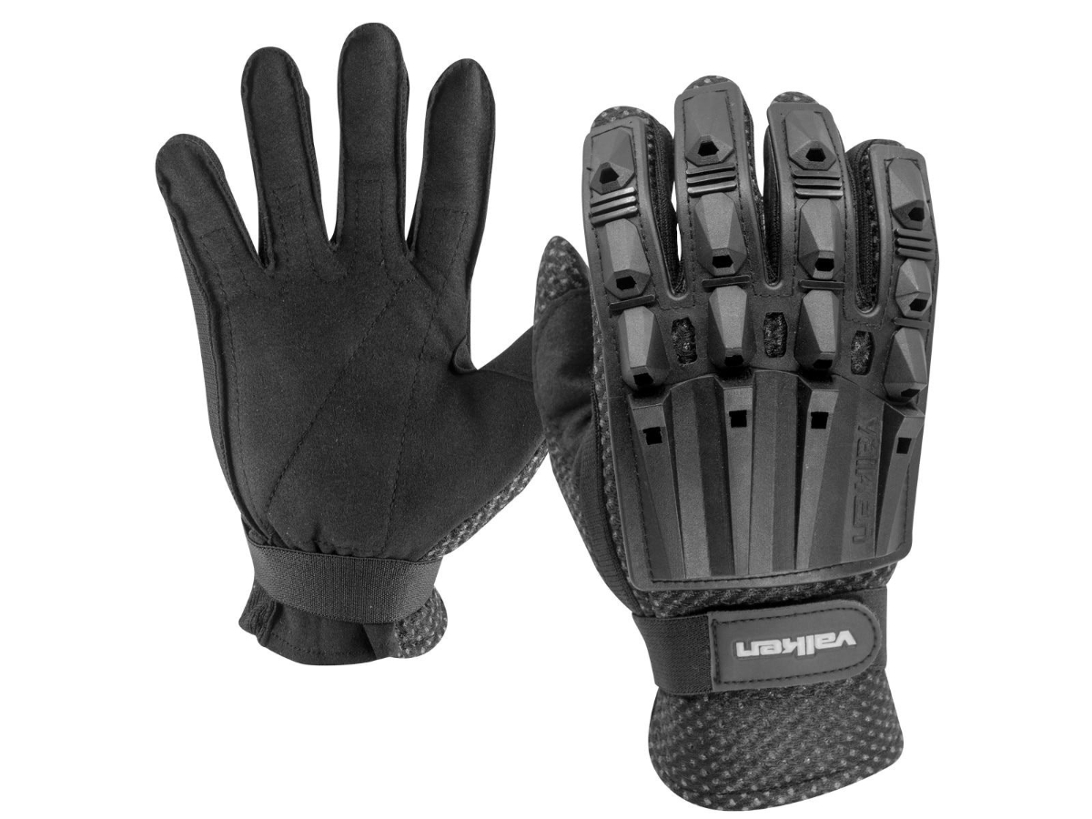 Valken Alpha Full Finger Gloves, Black, Medium