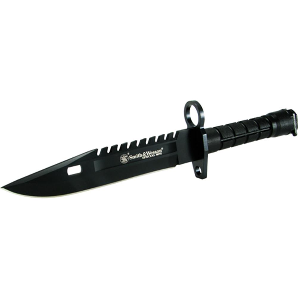 Smith & Wesson SW3B Fixed 7.75 in Black Blade Polymer Handle