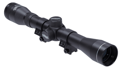 Walther 4x32 Rifle Scope, Duplex Reticle, 1" Tube, 11mm Rings