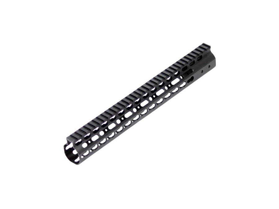 Raptor Tactical Keymod Style Aluminum Free Float Rail System, Black