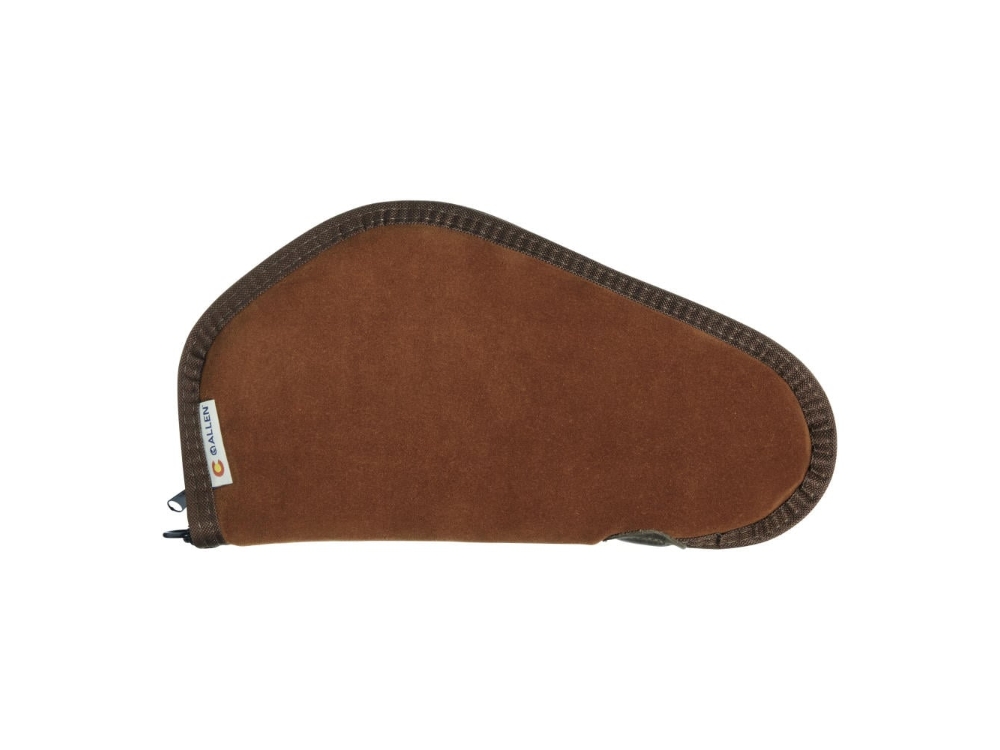 Allen Suede Handgun Case, Pistol, Brown