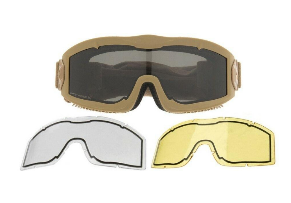 Lancer Tactical Dual Pane Airsoft Goggles