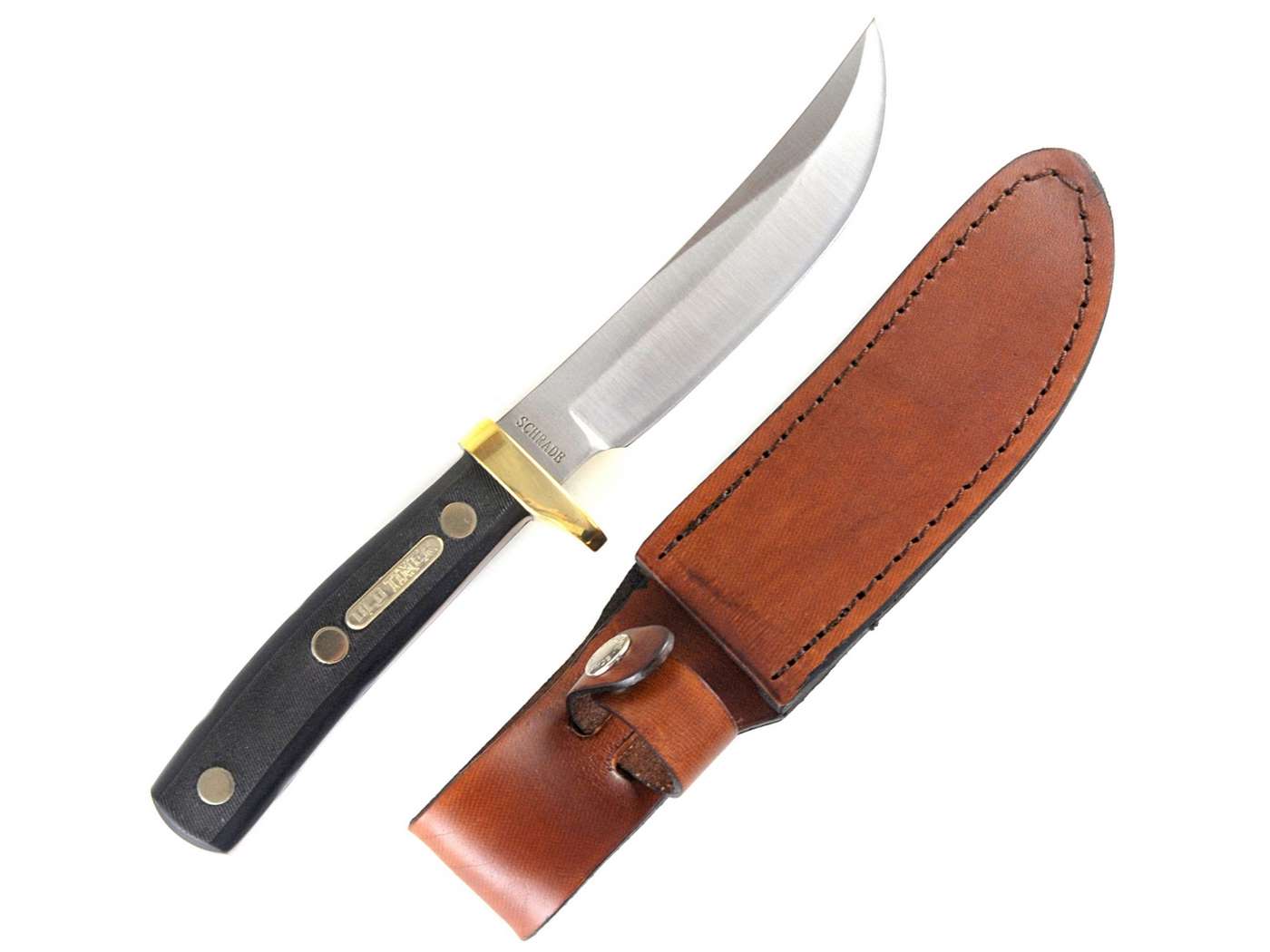 Old Timer Woodsman Fixed 5.125 in Blade Polymer Handle