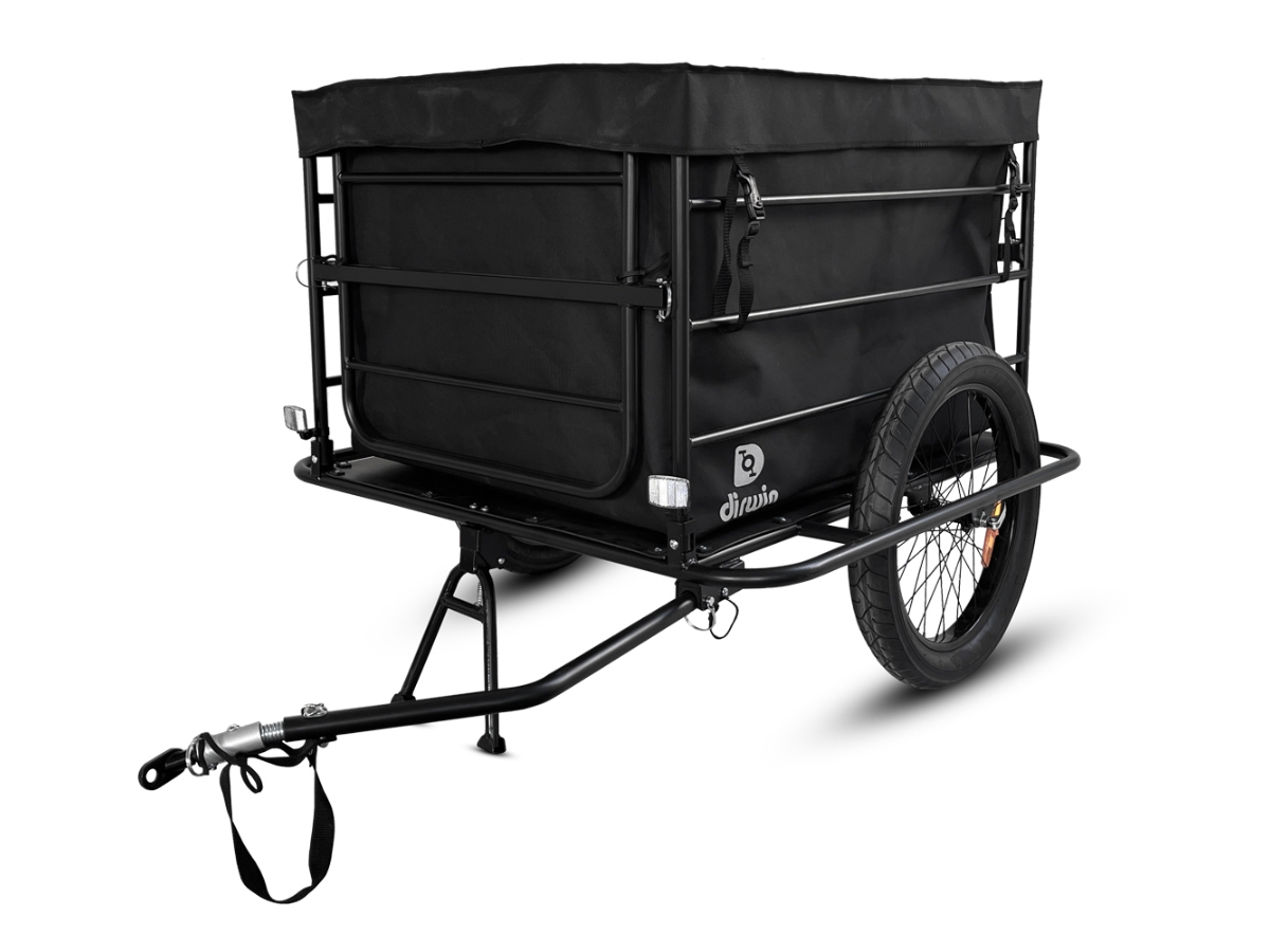 Dirwin All-Terrain Cargo Trailer, Black