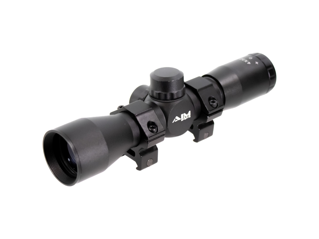 AIM 4x32 Compact Rangfinder Scope With Rings