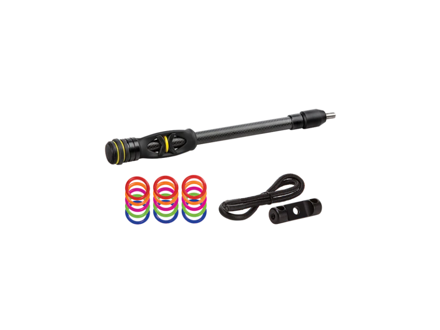 Trophy Ridge Hitman Stabilizer w/ Braided Sling an Disconnect, Black