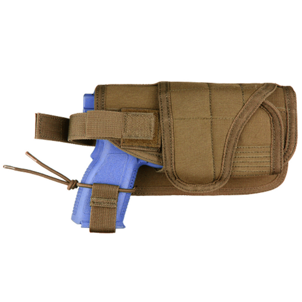 Condor MOLLE Horizontal Tactical Holster, Coyote