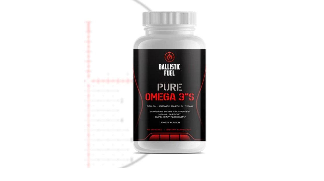 Ballistic Fuel Pure Omega 3 Fatty Acid Fish Oil