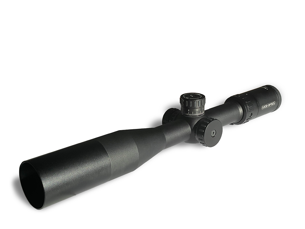 Lucid Optics L5  4-16 X 44 Rifle Scope, Black