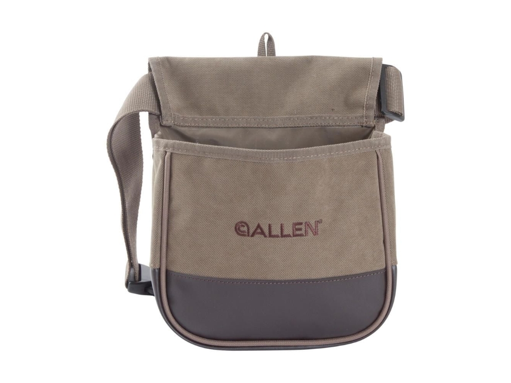 Allen Select Canvas Double Compartment Shell Bag, Olive Drab