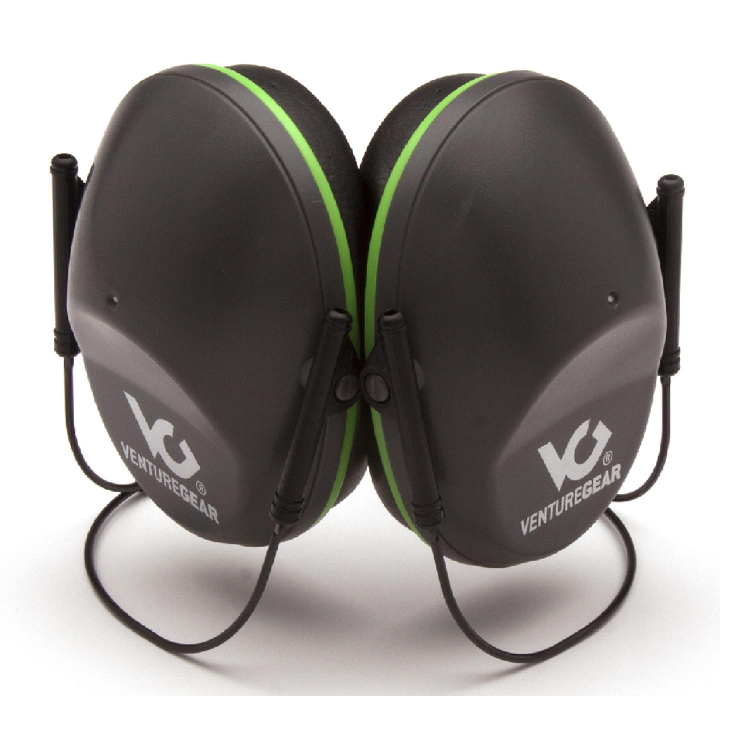 Venture Gear Behind The Head Earmuff Black