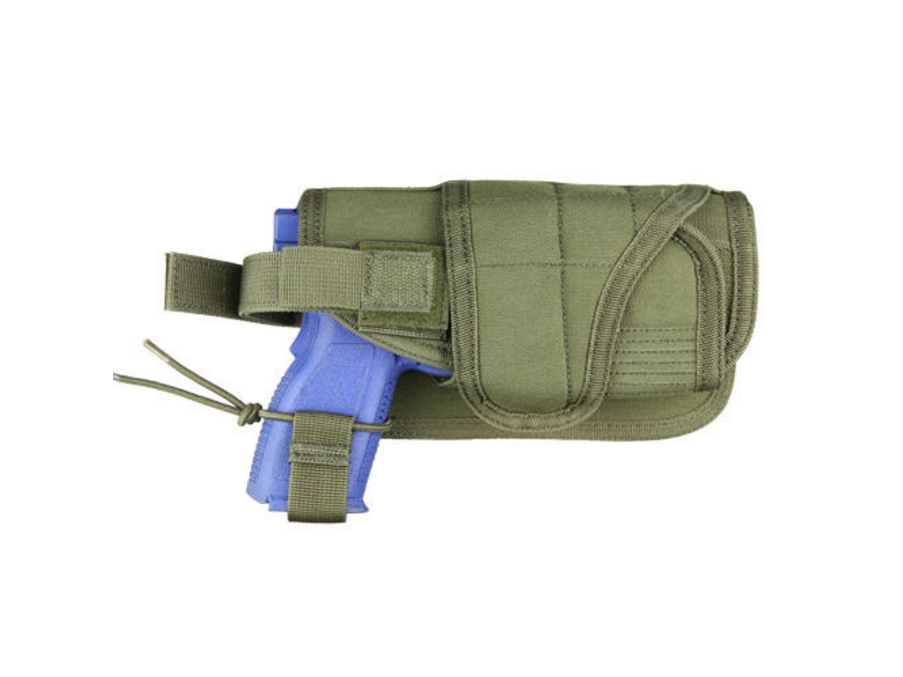 Condor MOLLE Horizontal Tactical Holster, OD Green