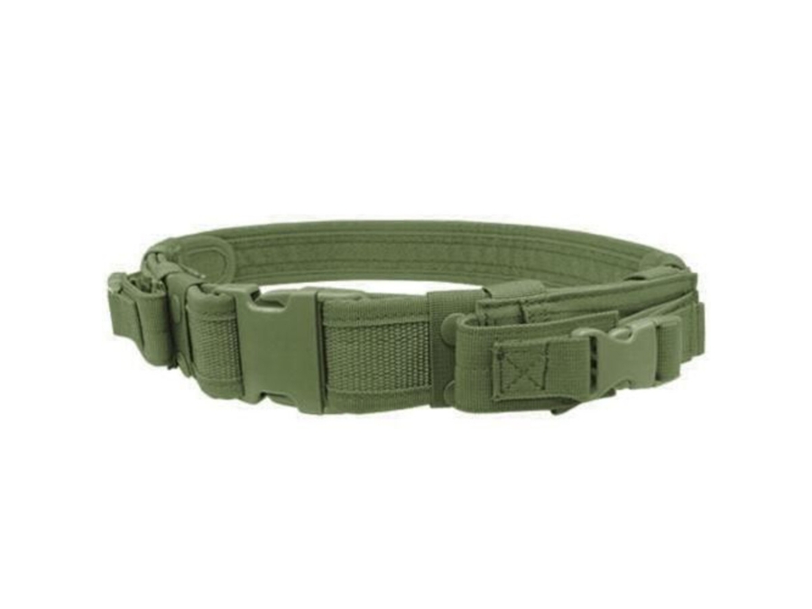 Condor Belt With Dual Pistol Mag Pouches, OD Green