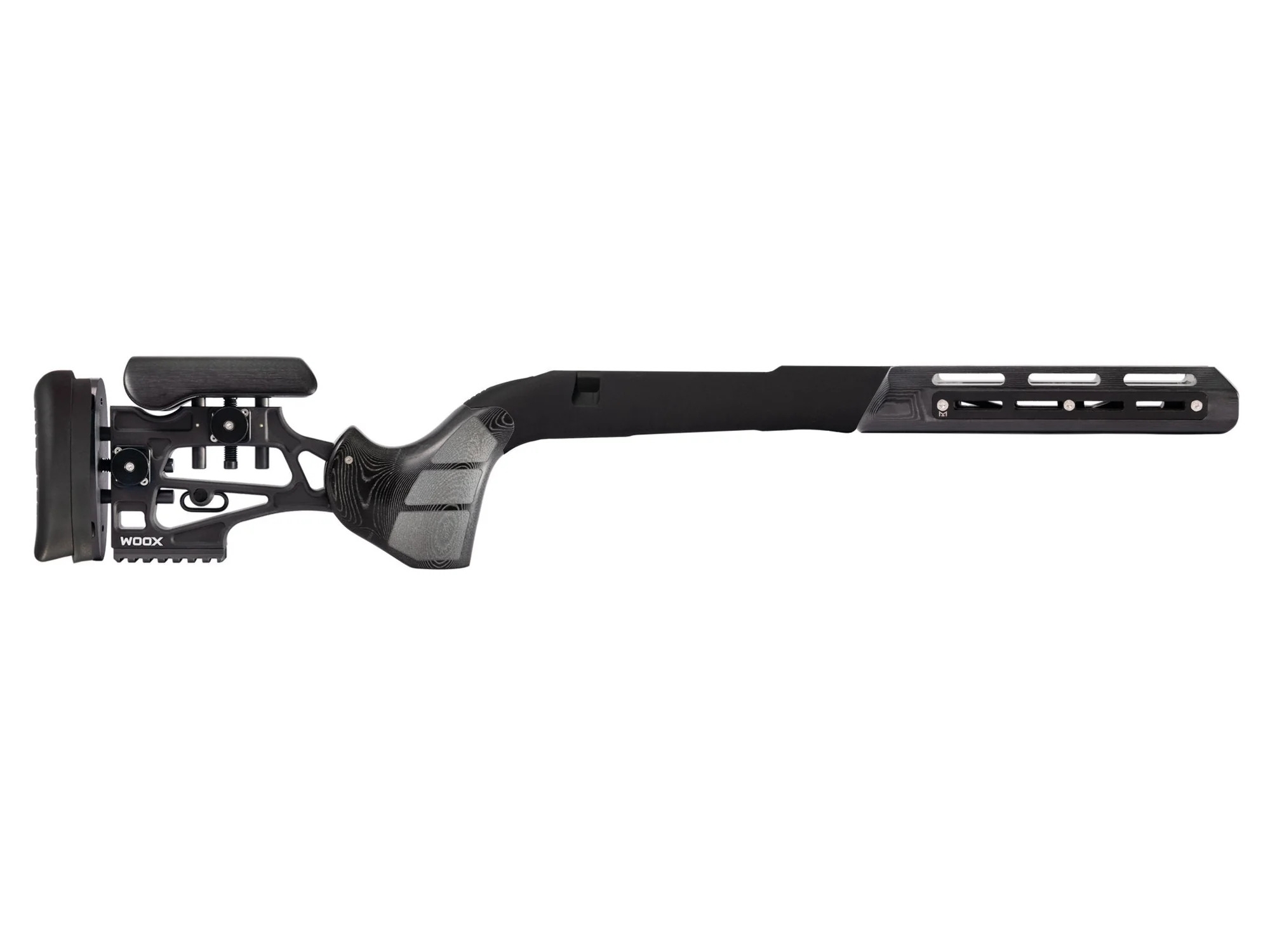 WOOX Furiosa Rifle Chassis for Sauer 100, Micarta Black