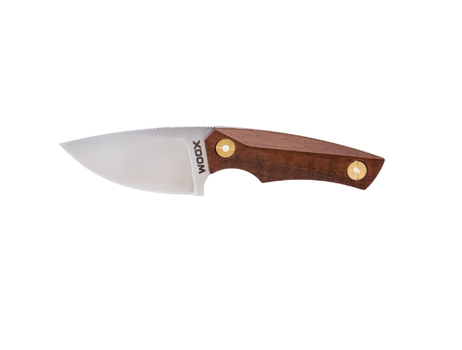 WOOX Bad Boy Fixed Blade Knife, Walnut