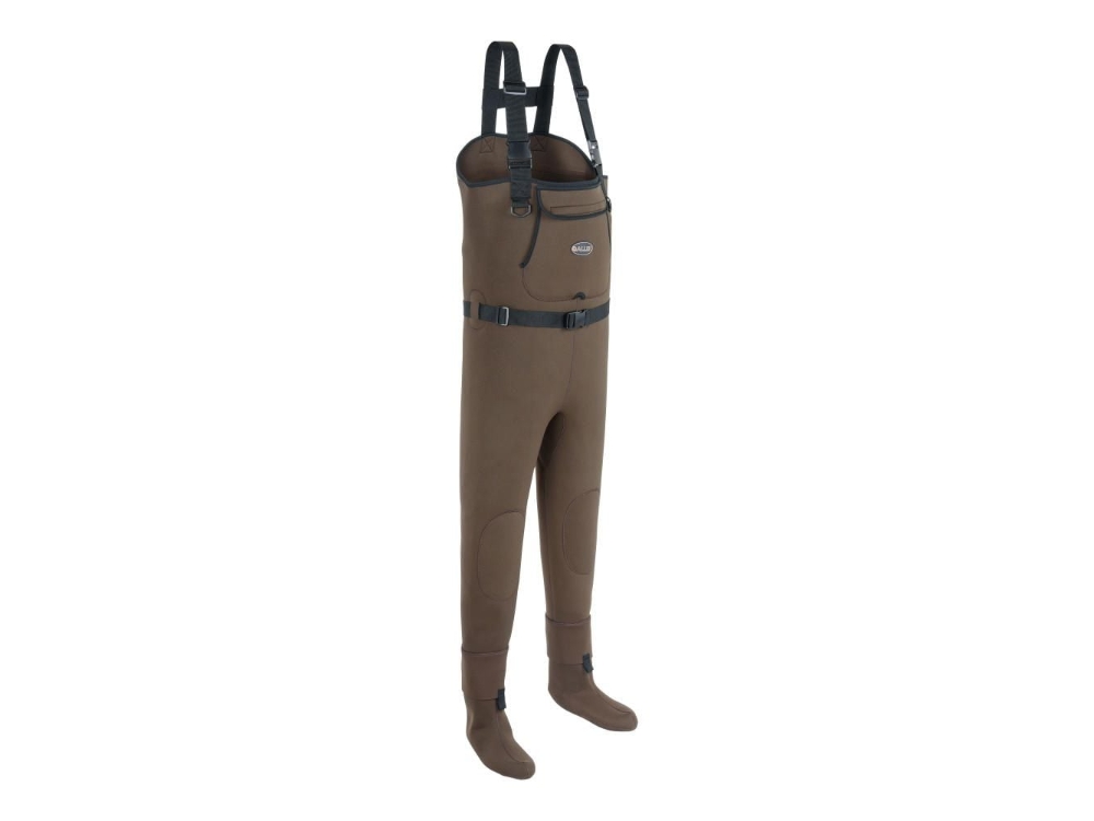 Allen Rock Creek Stockingfoot Neoprene Waders, Brown, 11, US, Large