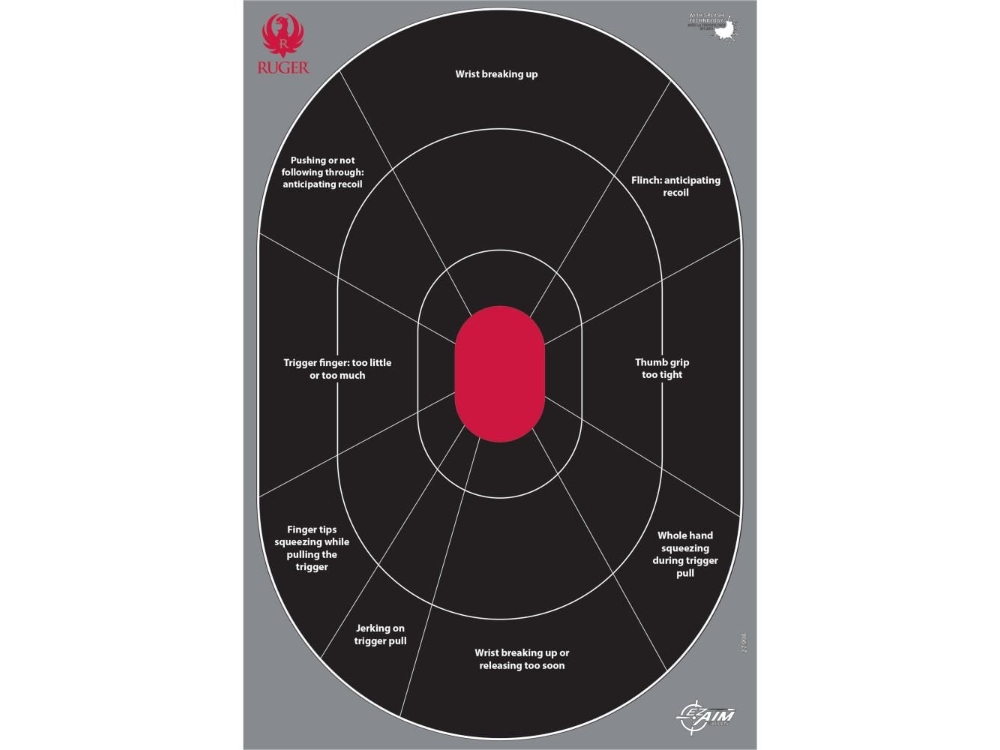 Allen Ruger Splash Adhesive Paper Shooting Targets