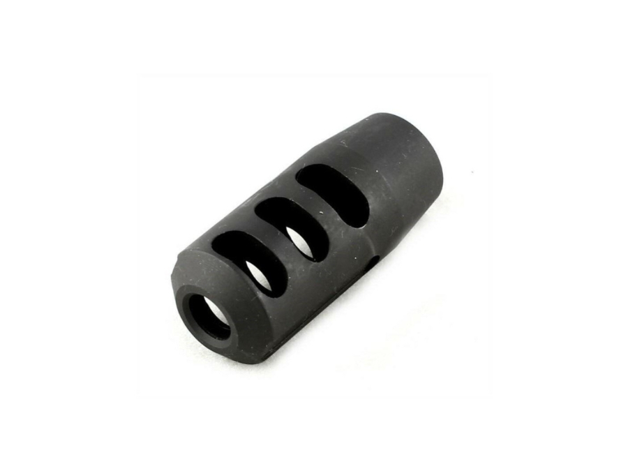 Raptor Tactical Version 10 Steel Airsoft Flash Hider, 14mm CCW Threaded