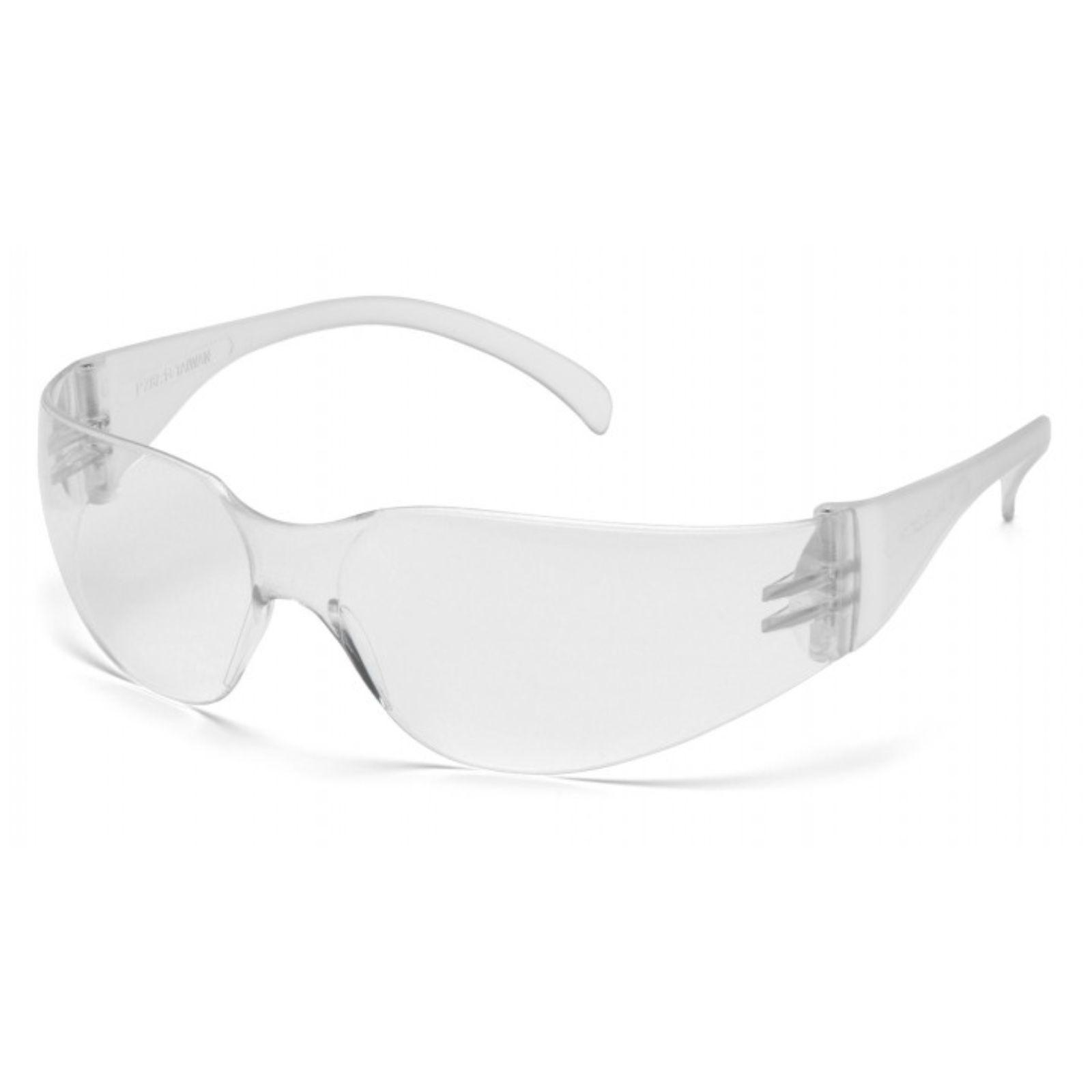 Pyramex  Intruder Clear Frame Clear Hardcoated Lens 12pk