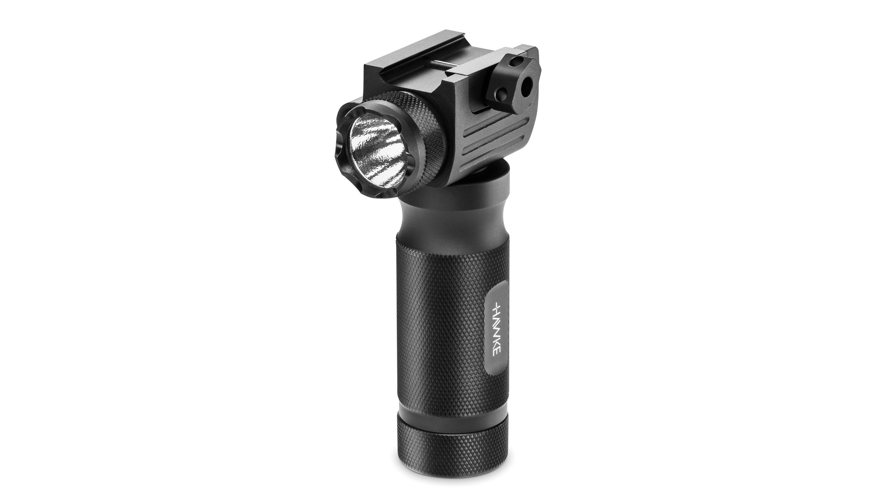 Hawke LED Flashlight/Red Laser Fore Grip, Black