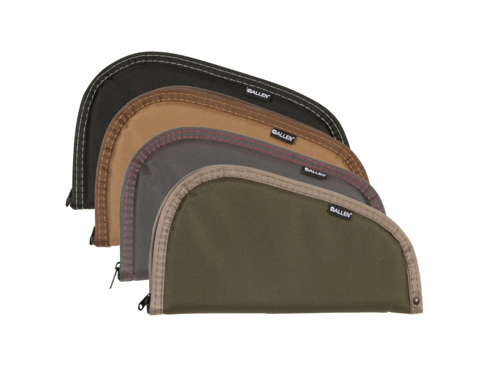 Allen Assorted Earth Tones Handgun Case, Multicolored