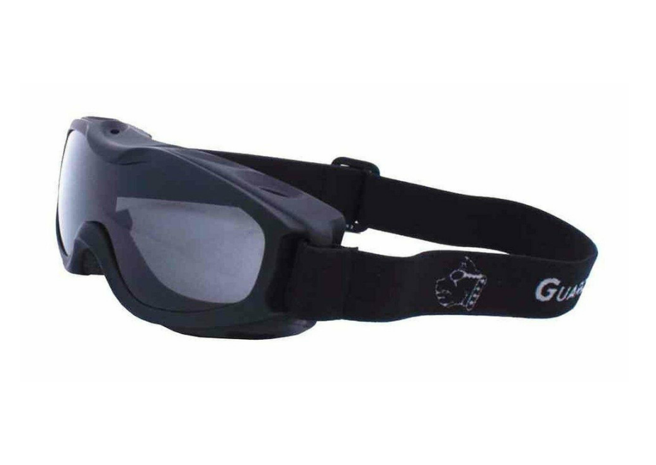 Guard Dog GOGGS Framed Anti-Fog Smoke Lense Goggles, Black