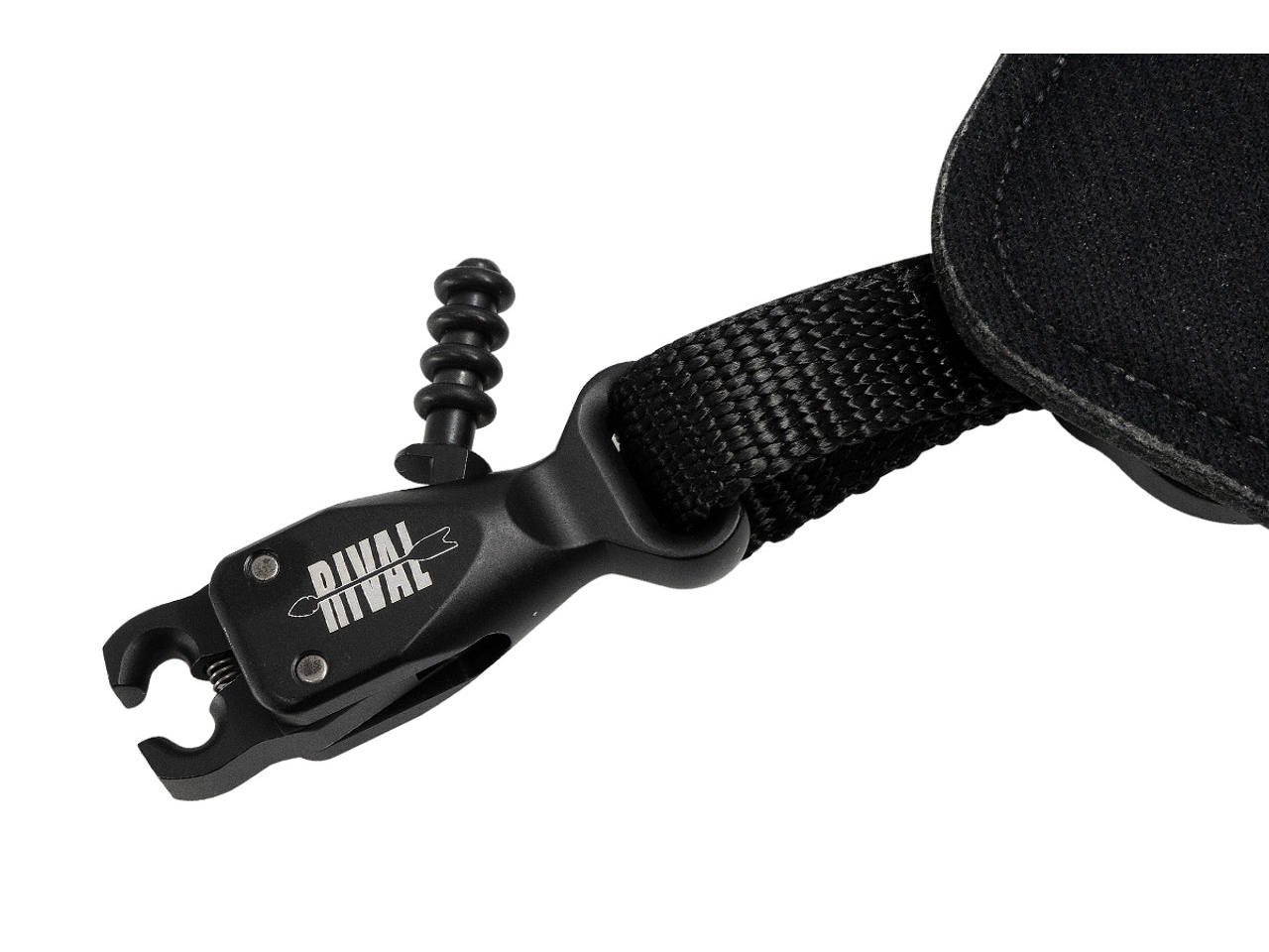 B3 Rival Buckle Strap Release Aid w/ Flex Connector, Black