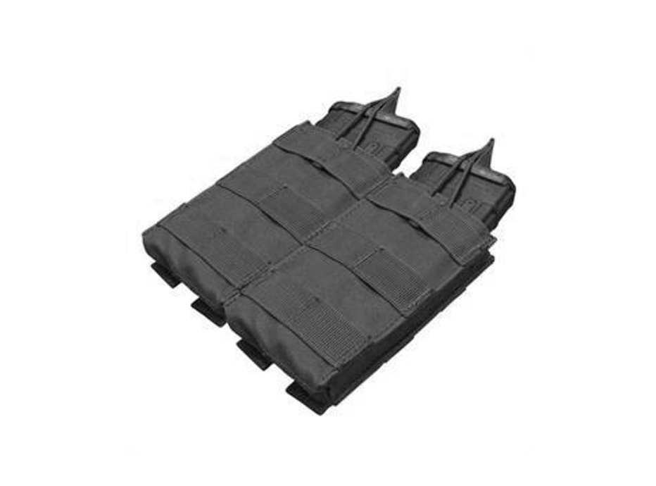 Condor Double M4/M16 Open Top Mag Pouch, Black