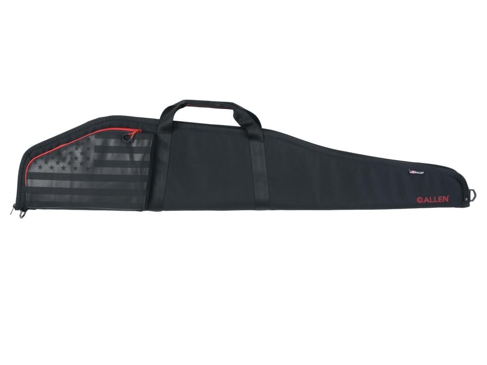 Allen Lincoln 48" Lockable Rifle Case with Flag, Black
