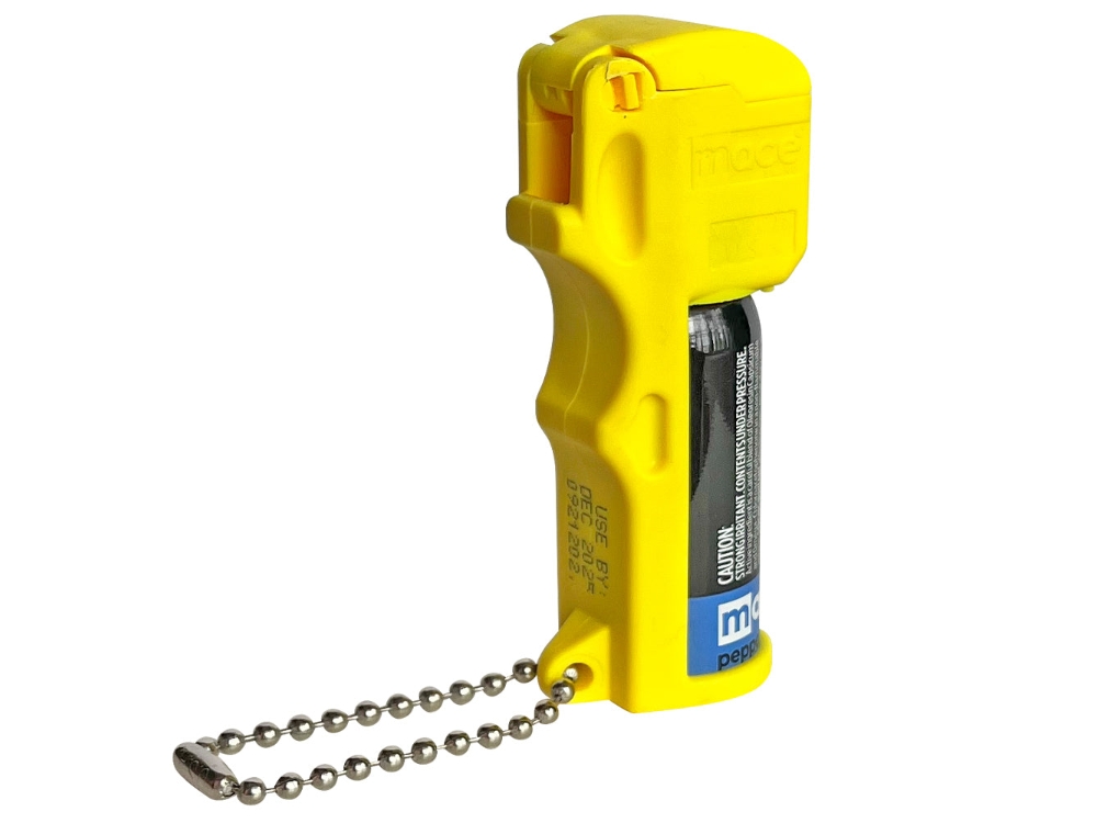 Mace Brand Triple Action Pocket Pepper Spray, Yellow