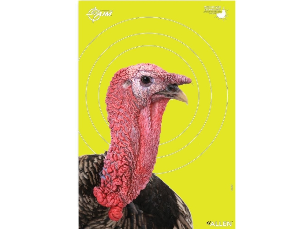 Allen EZ Aim Splash Reactive Paper Turkey Targets