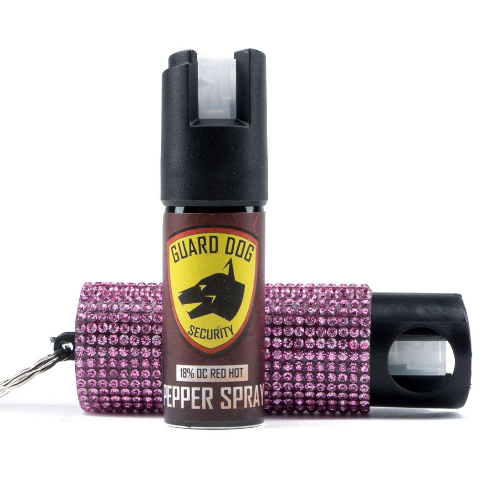 Guard Dog  Bling It On Max Strength Keychain PepperSpray Purp, Purple