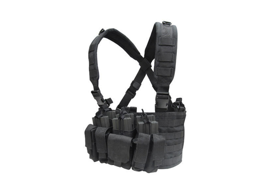 Condor MOLLE Recon Chest Rig, Black