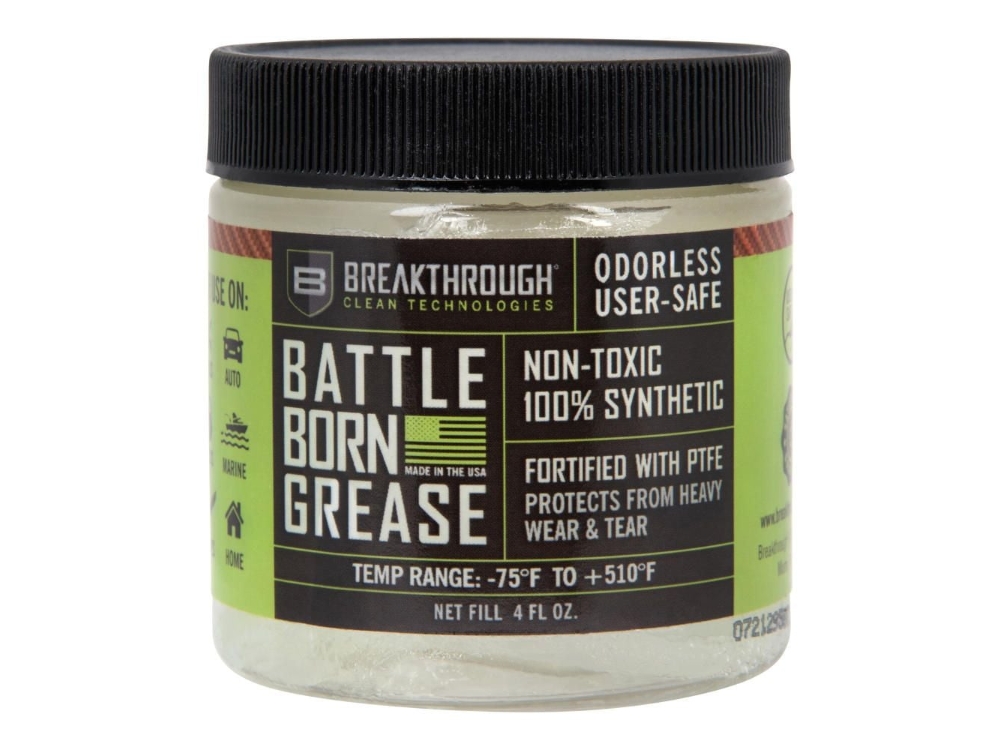 Breakthrough Battle Born Grease w/ PTFE, Clear, 4oz