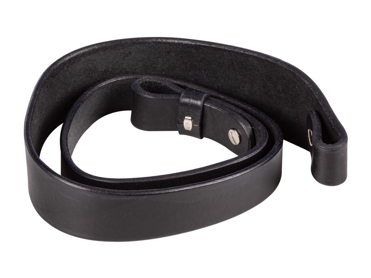 Gromacky Leather Rifle Sling, Black