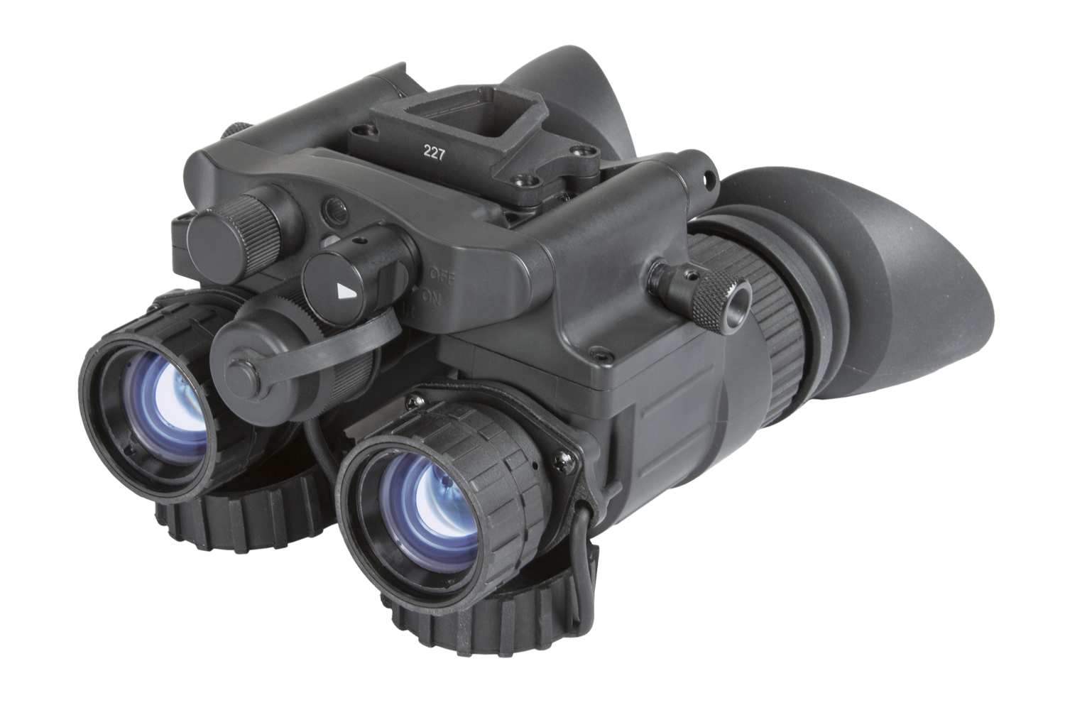AGM NVG-40 NL1  Dual Tube Night Vision Goggle, Black